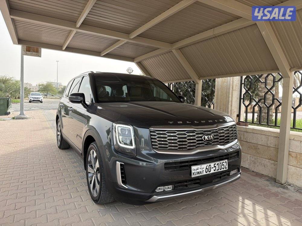 كيا تيلورايد موديل2021 بحاله الوكاله فل أوبشن6