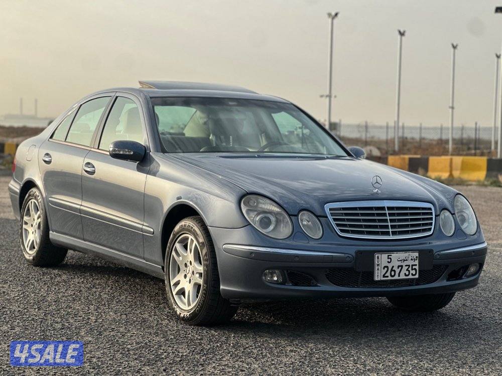 للبيع مرسيدس E280 وارد البشر ماشي ٨٠ الف كيلو1