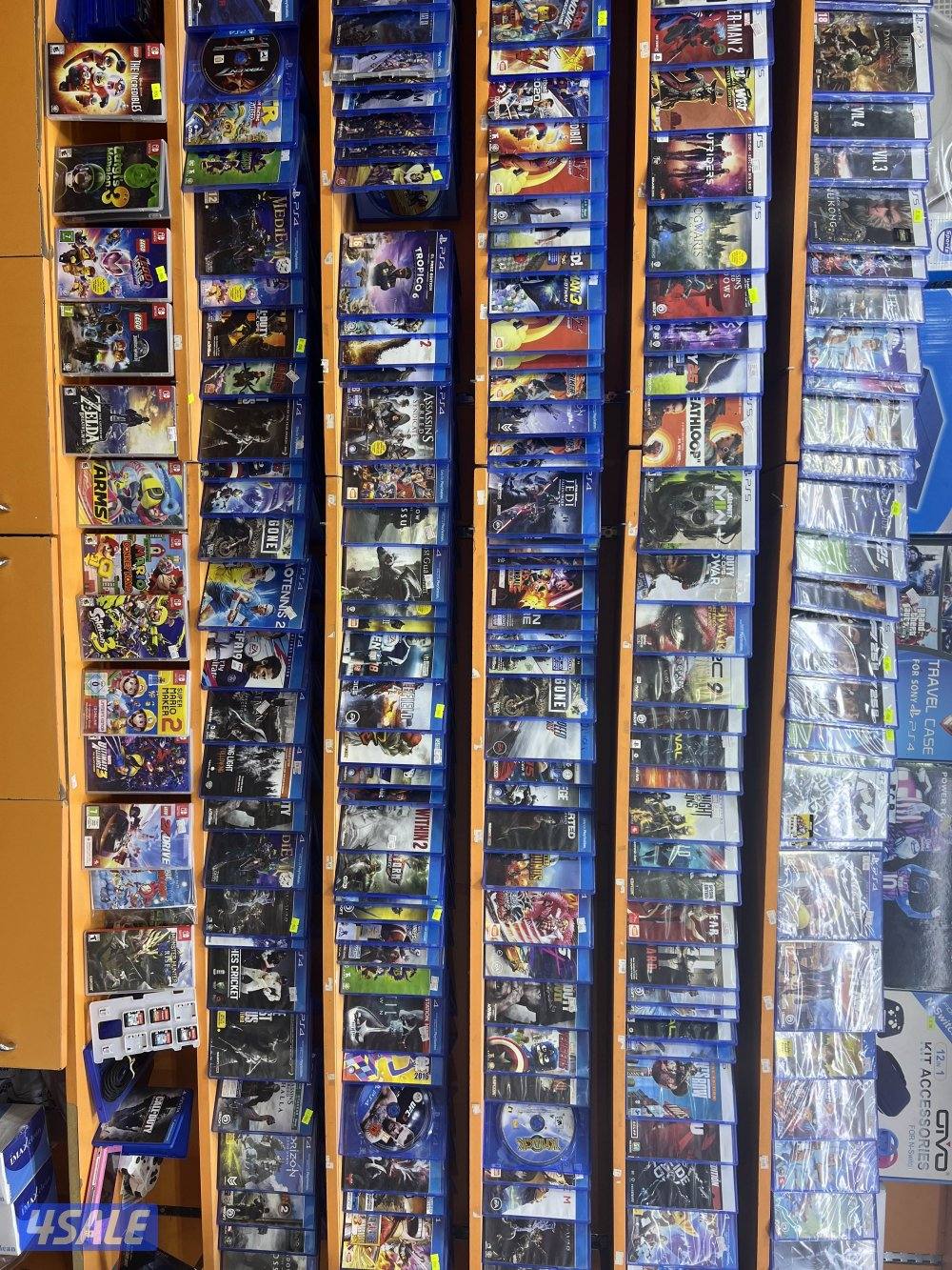 كل ما تحتاجه من الالعاب والاجهزه والاكسسورات0