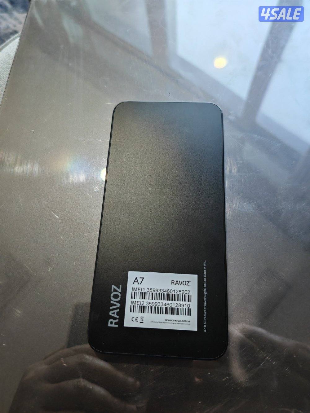 Ravoz A7 ,Without Camera ,256 g,8+8 Ram3