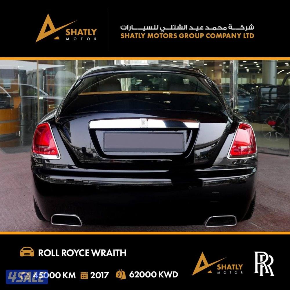رولز رويس WRAITH - مجموعة محمد عيد الشتلي للسيارات3
