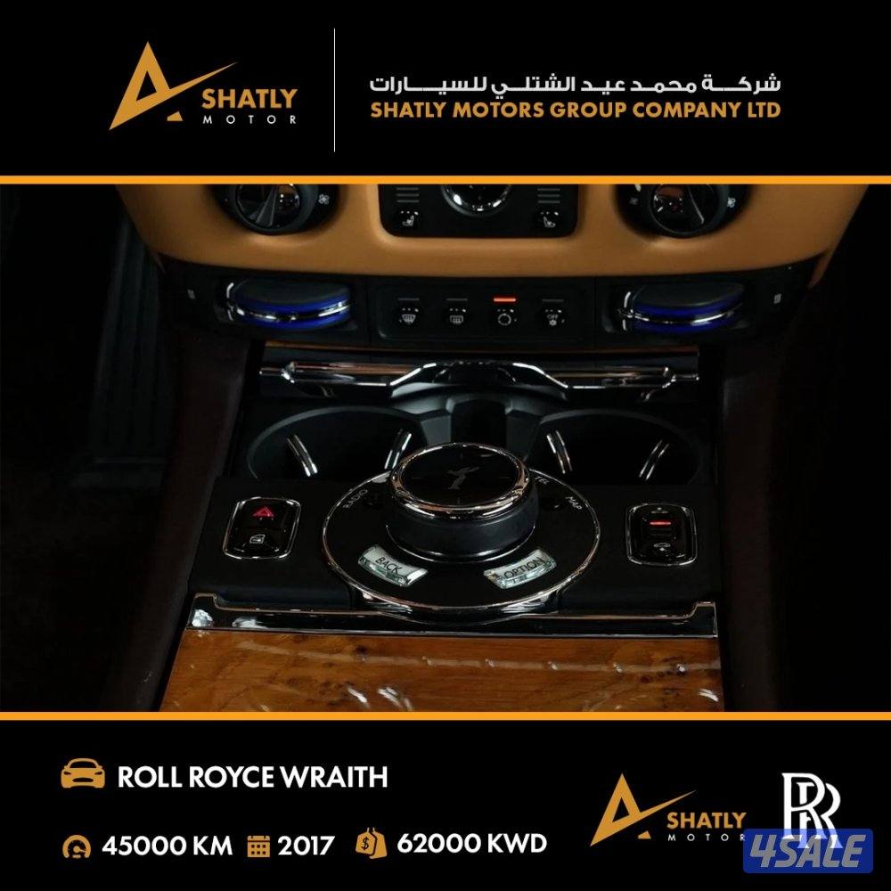 رولز رويس WRAITH - مجموعة محمد عيد الشتلي للسيارات10