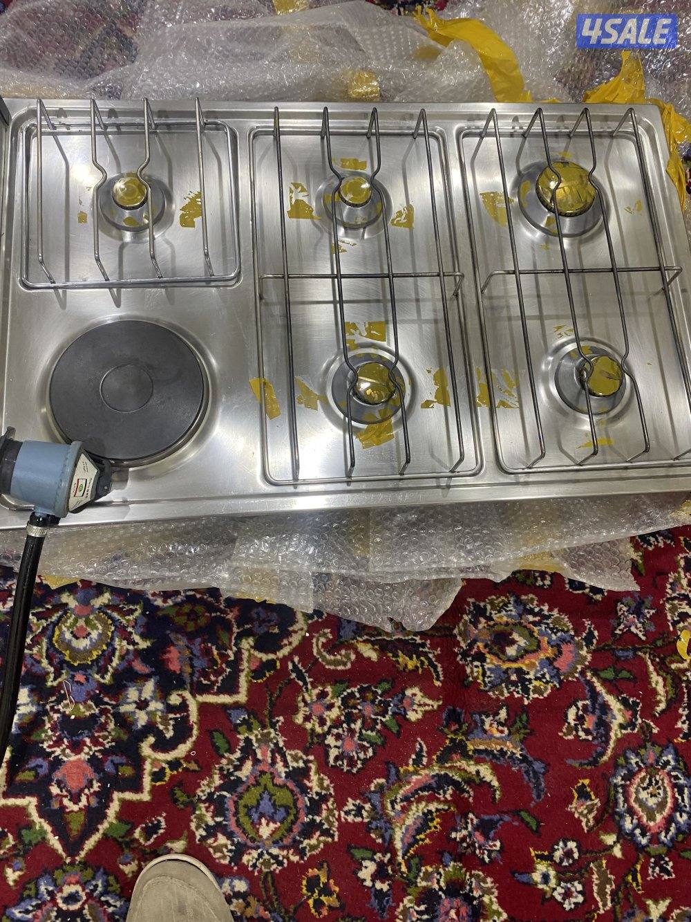 للبيع طباخ غاز وكهرباء نظام أبيات0