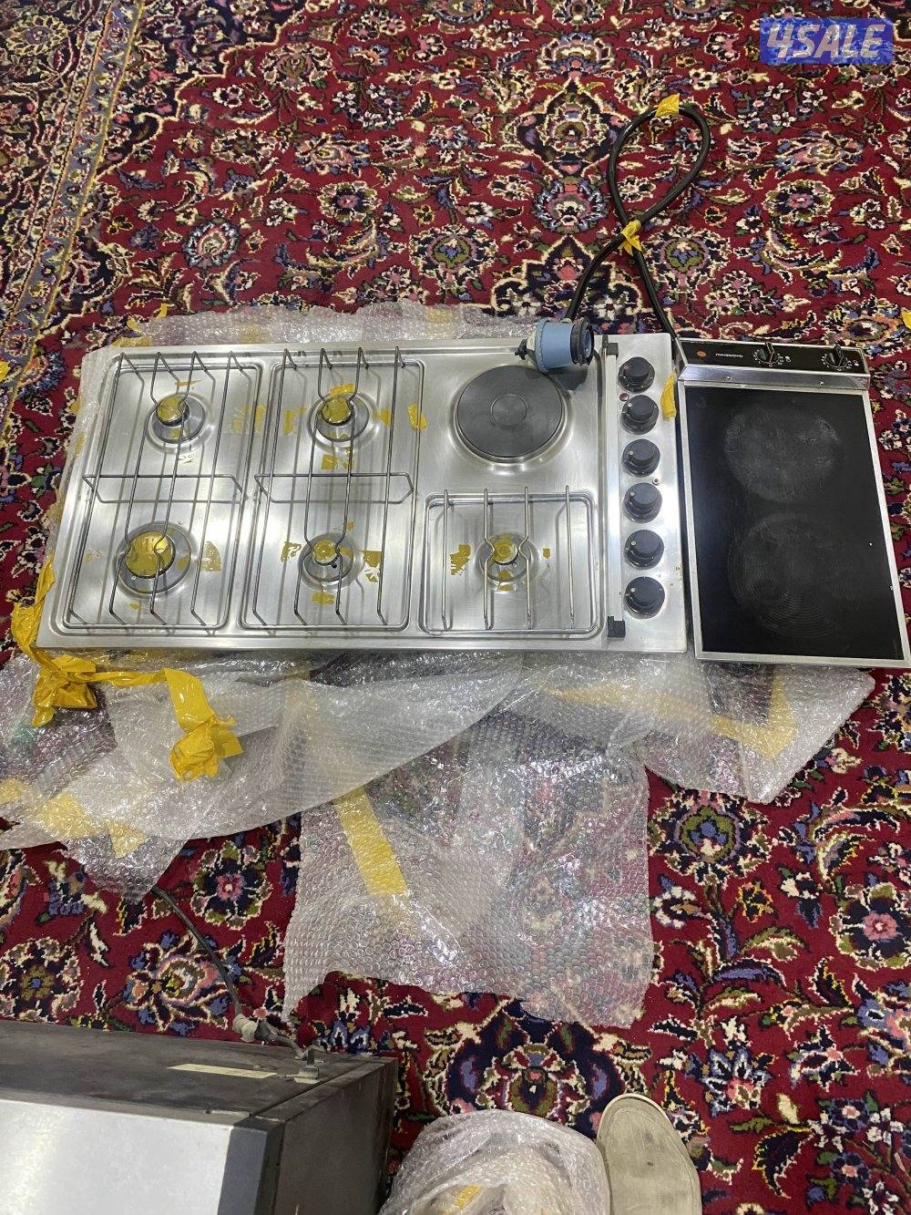 للبيع طباخ غاز وكهرباء نظام أبيات1