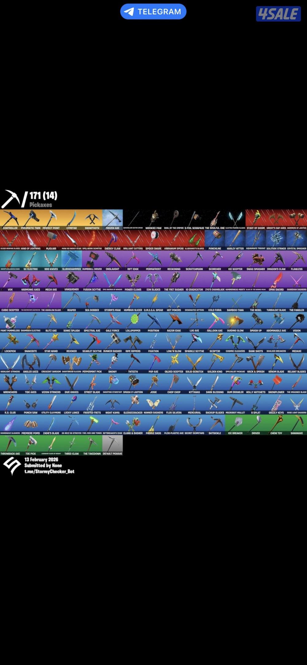 حساب فورت نايت للبيع .2