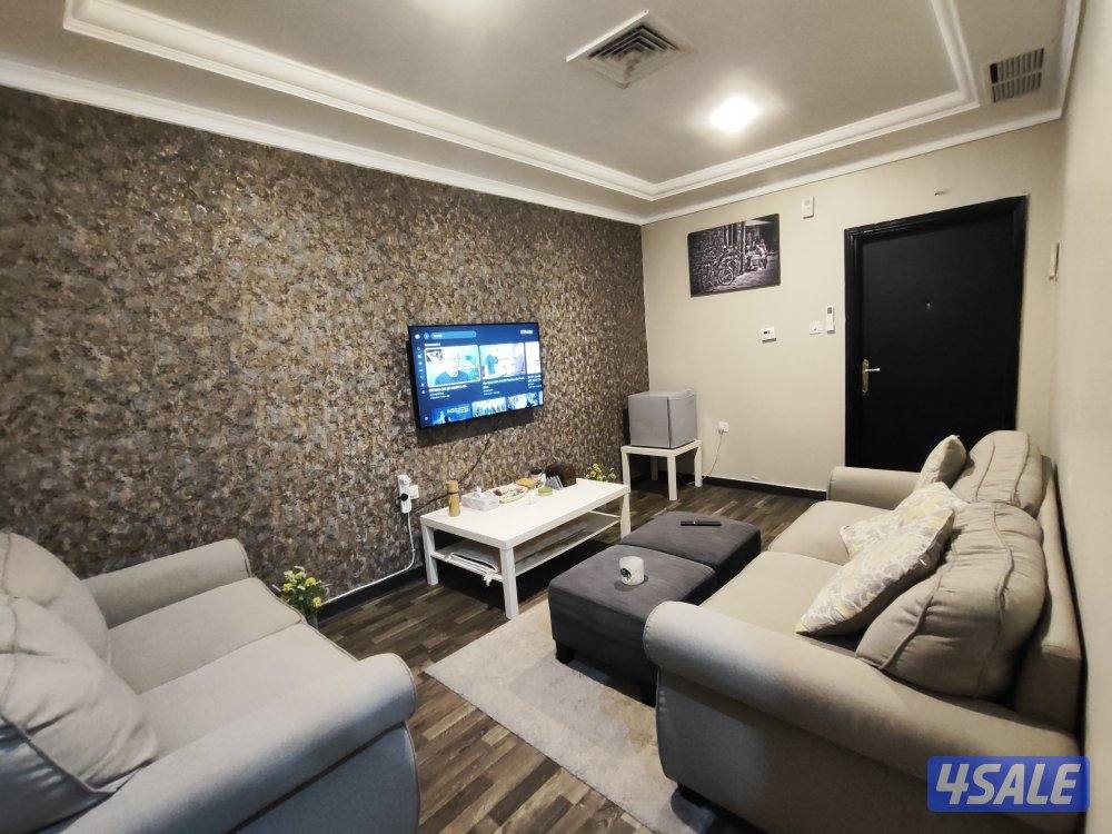 شقق للايجار حولي سوبر لوكس مساحه كبيره غرفة صاله حمام مطبخ باركن سيارا0