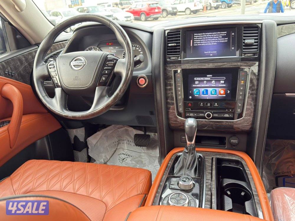 للبيع باترول بلاتينيوم ستي 2020 عداد 86 الف صبغ الوكاله10