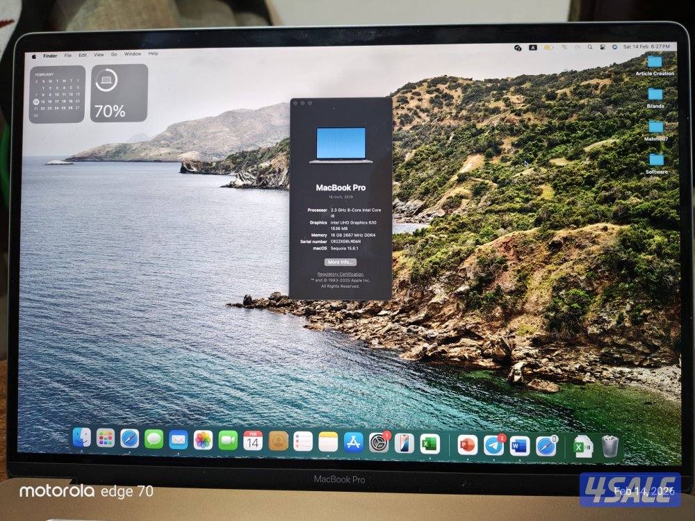 MacBook Pro 16-inch 2019 1TB2