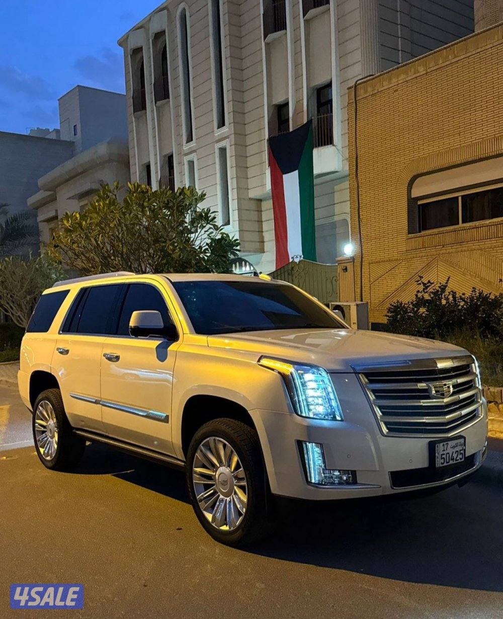 للبيع اسكاليد بلاتينيوم موديل 2016 صبغ الوكاله0