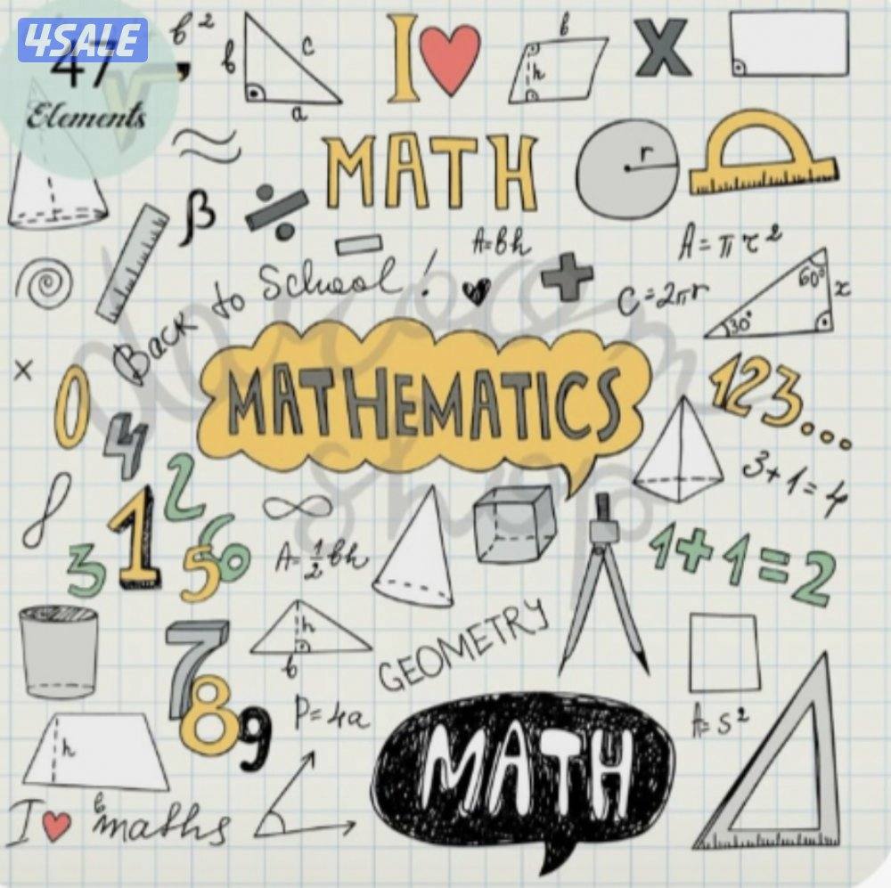 مدرس رياضيات وإحصاء باللغتين العربية والإنجليزية1