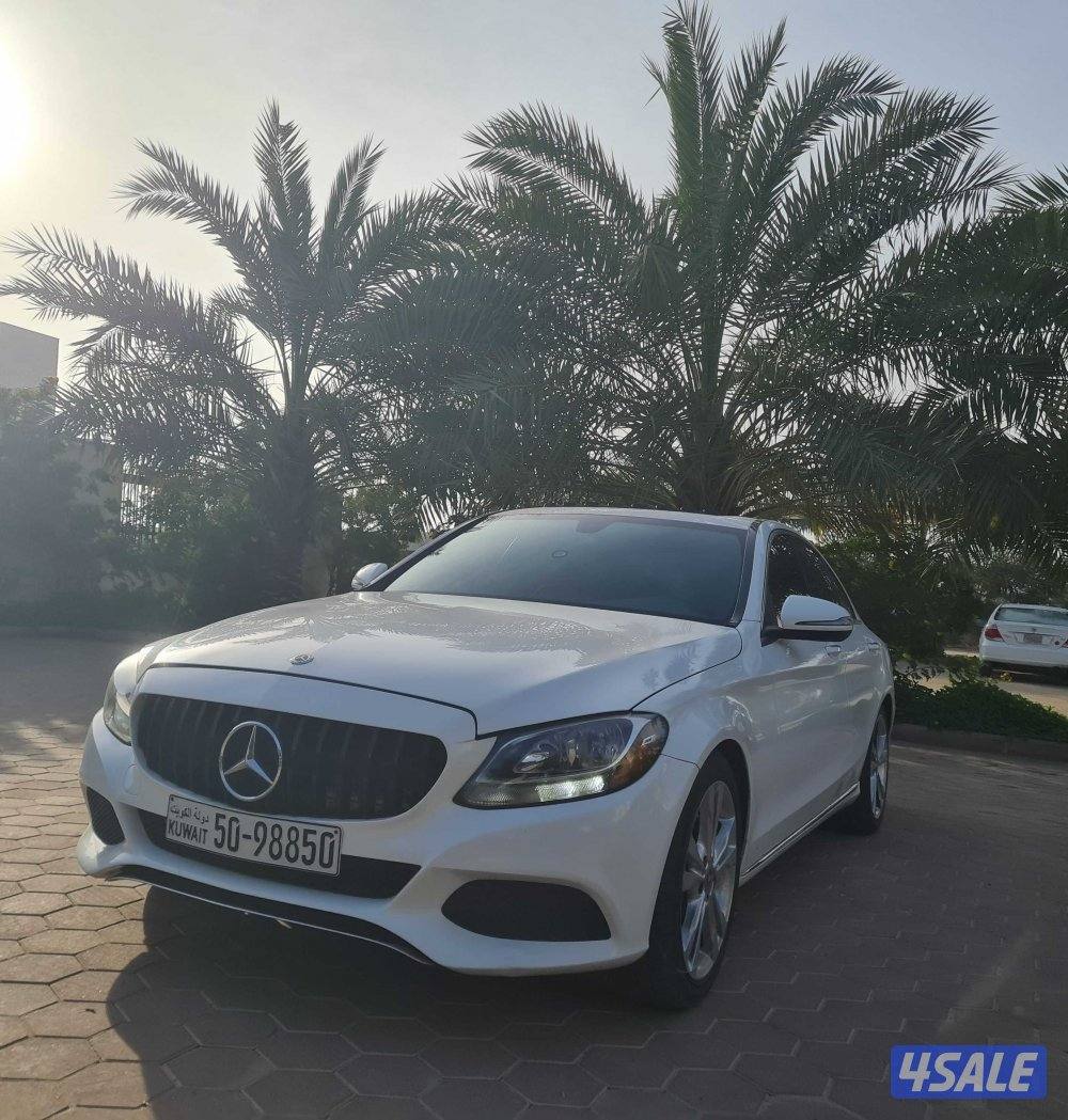 مرسيدس C300 موديل 2018 شرط الفحص بأى مكان2
