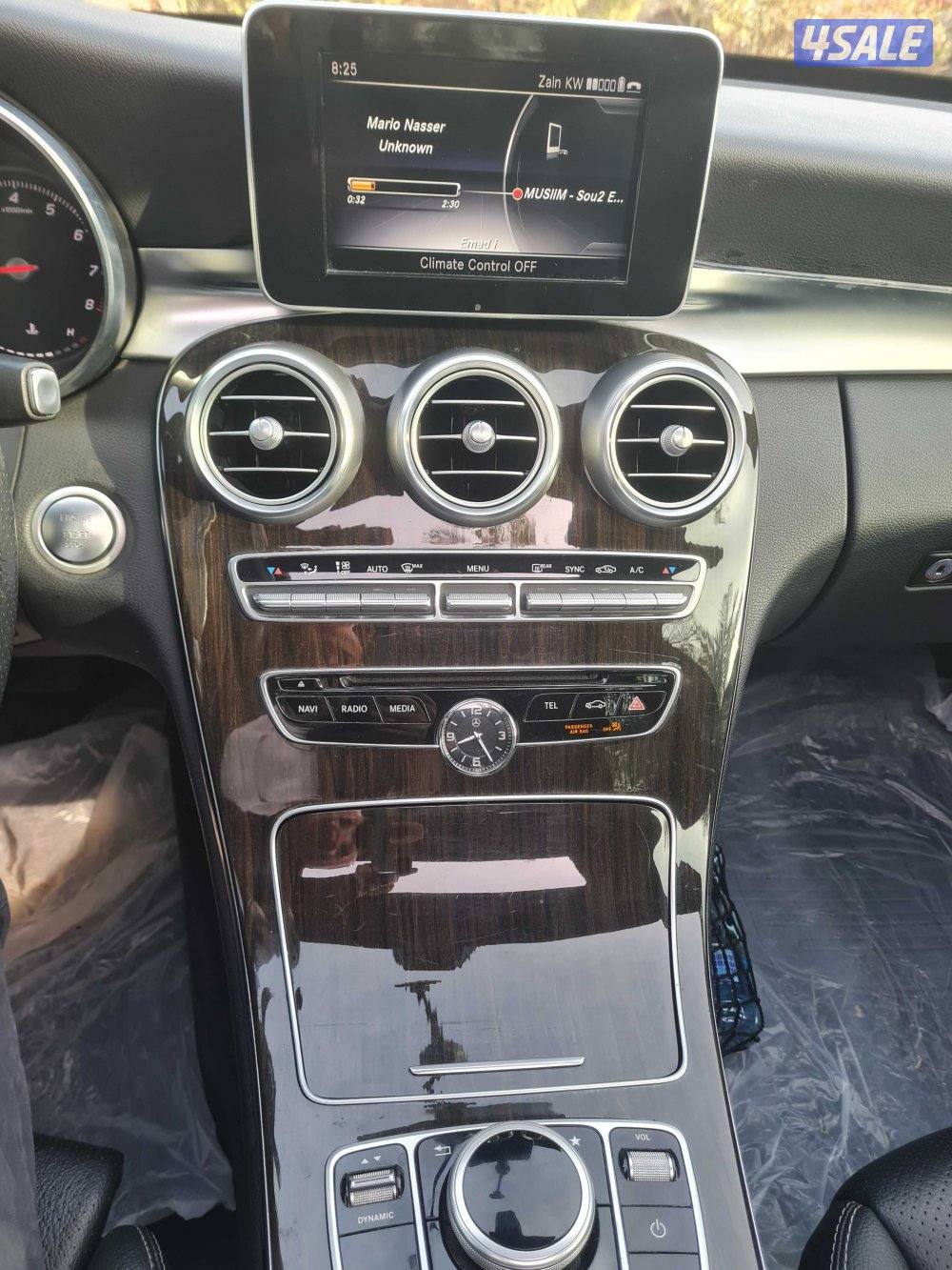 مرسيدس C300 موديل 2018 شرط الفحص بأى مكان10