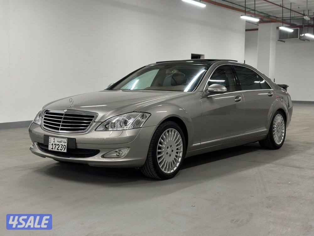 للبيع S350 L عداد 100 الف  سيرفيس وكالة منتظم موديل 20080
