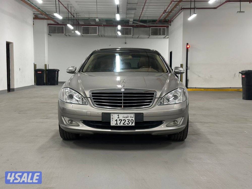 للبيع S350 L عداد 100 الف  سيرفيس وكالة منتظم موديل 20082