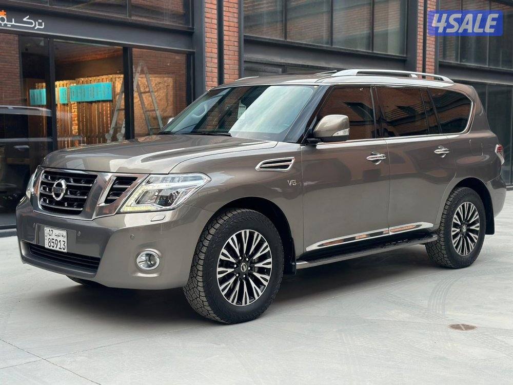 للبيع نيسان باترول موديل ٢٠١٩  عداد ١٧٠ الف سيرفيس وكالة وارد الوكالة2