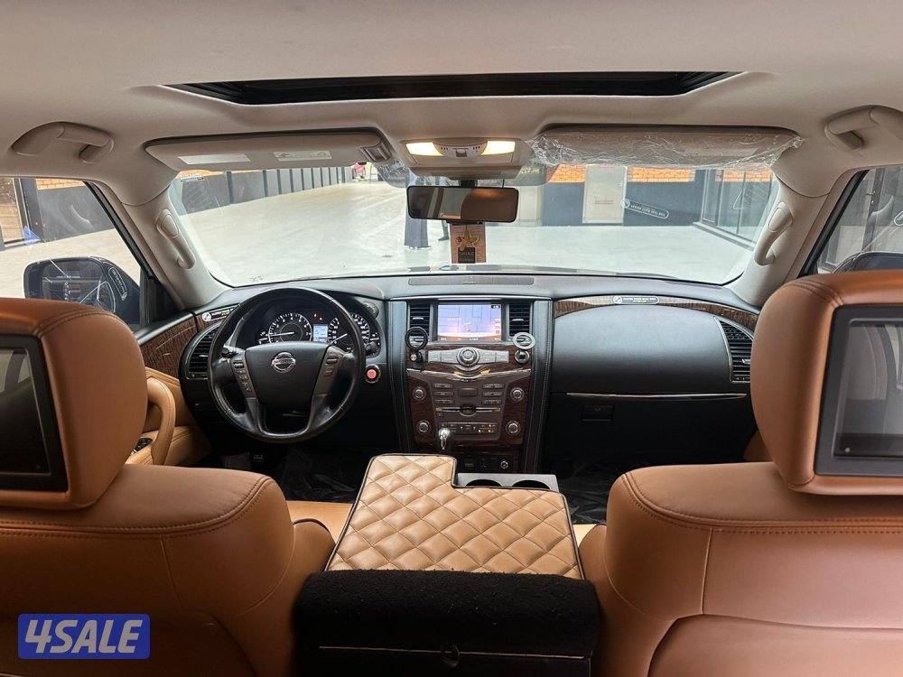 للبيع نيسان باترول موديل ٢٠١٩  عداد ١٧٠ الف سيرفيس وكالة وارد الوكالة9