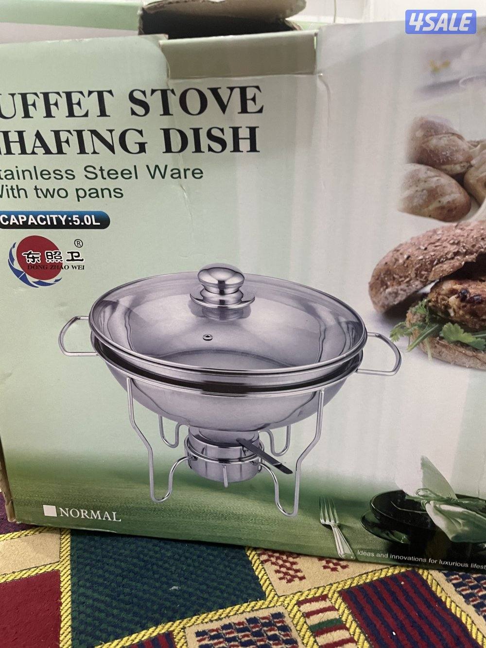 أواني بوفيه 5 اطقم نضيف جداً2