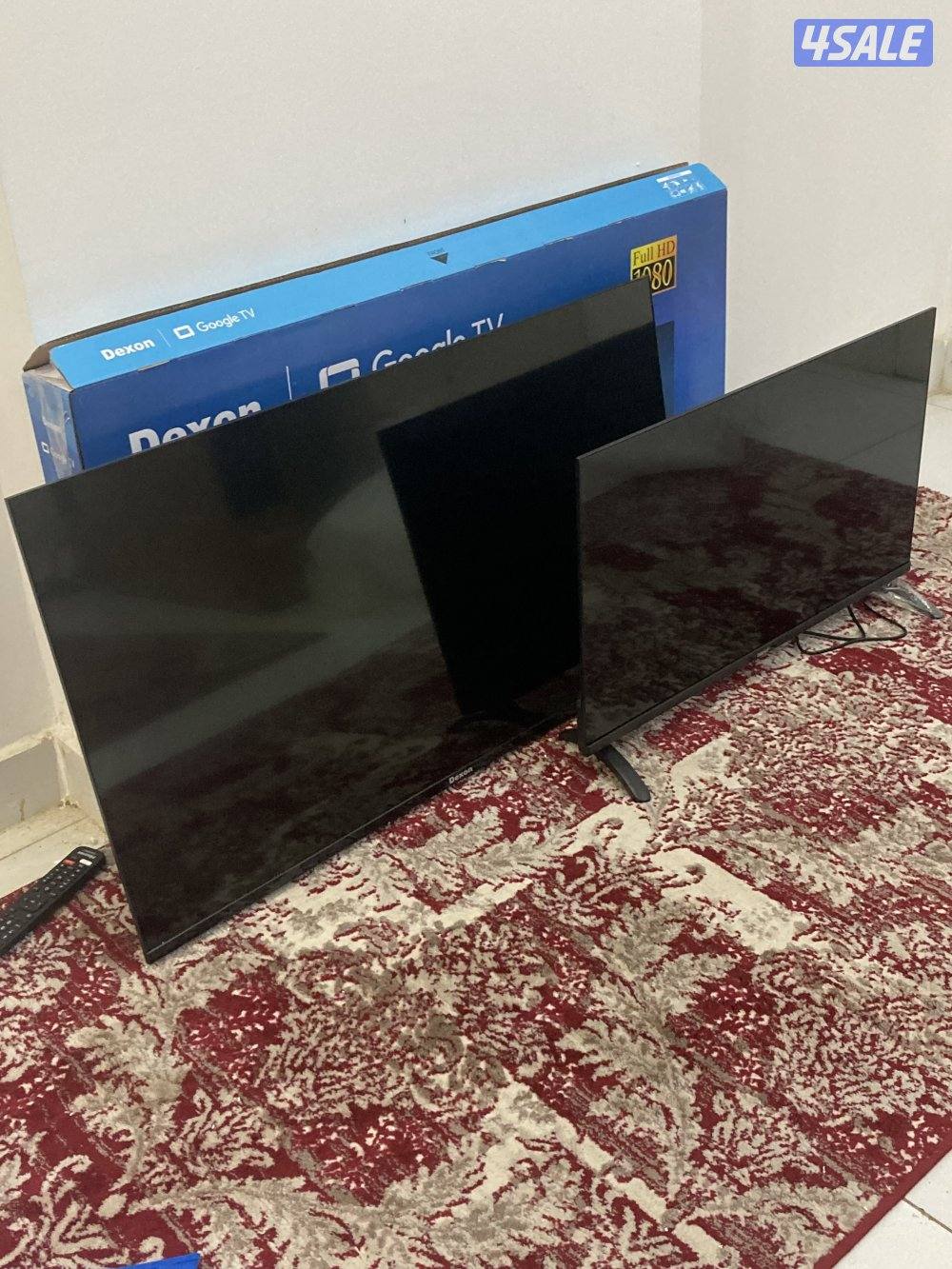 للبيع تلفزيونات سمارت 55 و 43 و 32 بوصه 2025 توصيل 24 ساعة1