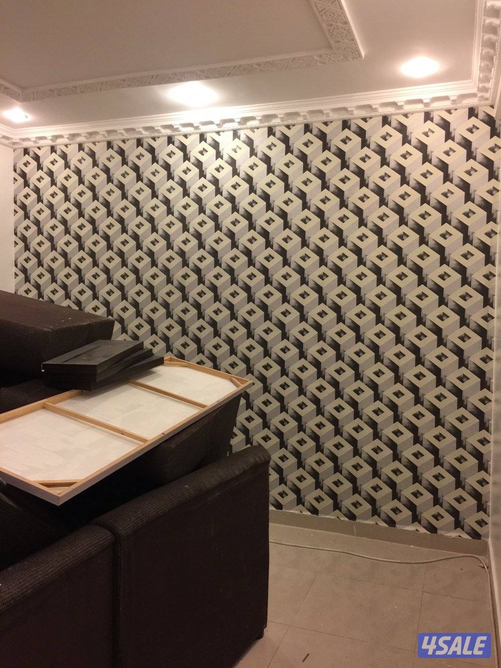 تركيب 👈🏻أرضيات باركيه خشب وبلاستيك ورق جدران 2026 ✔️أداره بوجاد 📞14