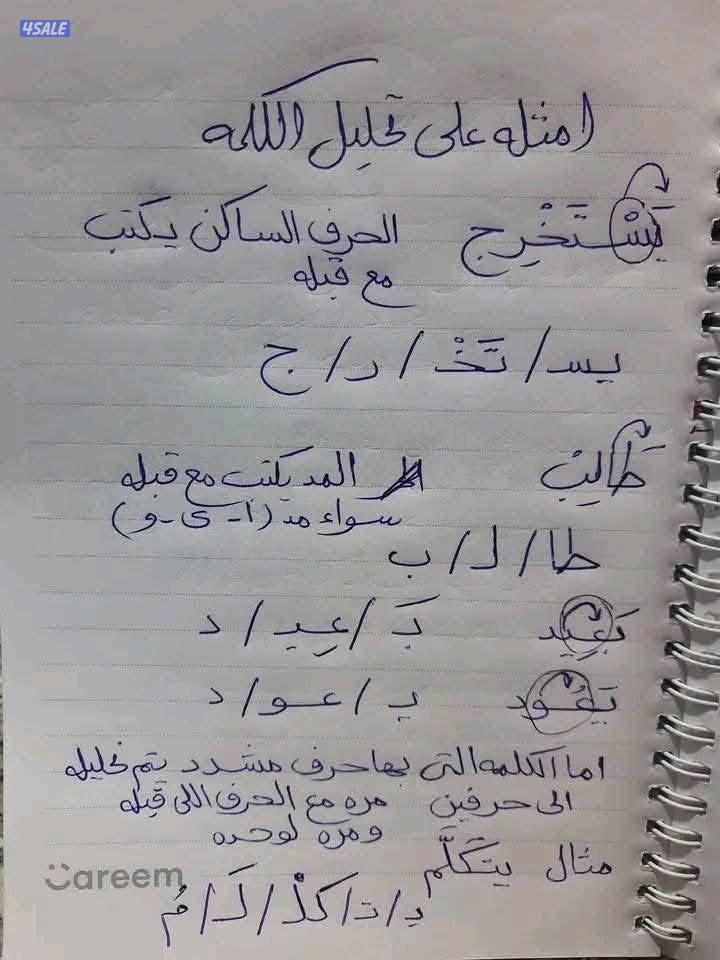 مدرسه تاسيس ابتدائي شامل صفوف (١-٤)المواد الاساسيه2