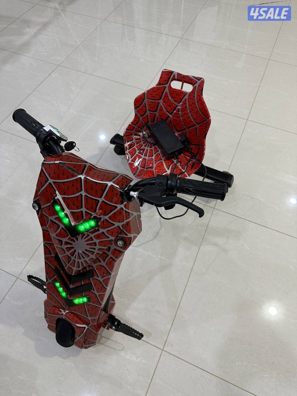 سكوتر درفت للبيع سليم + شحن + مناسب من عمر 6 الى 150