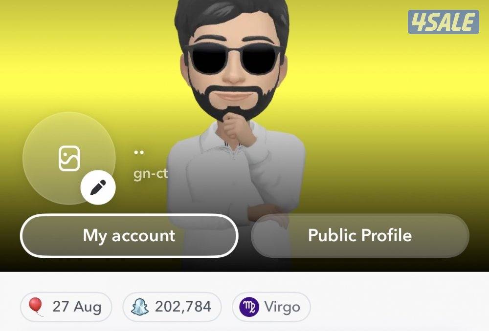 حساب سناب سكور ٢٠٠ ألف يوزر شبه رباعي لاحد يتواصل إلا الصامل0