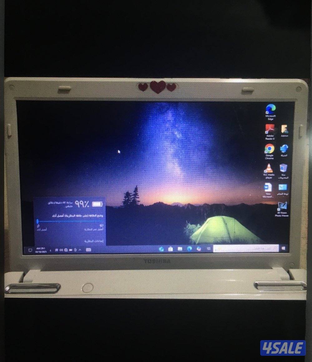 لابتوب توشيبا نظيف كور5 هارد500SSD2
