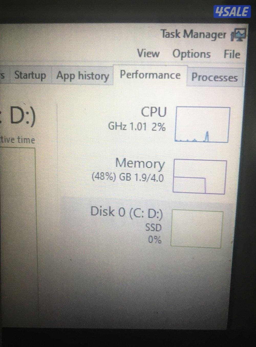 لابتوب توشيبا نظيف كور5 هارد500SSD4