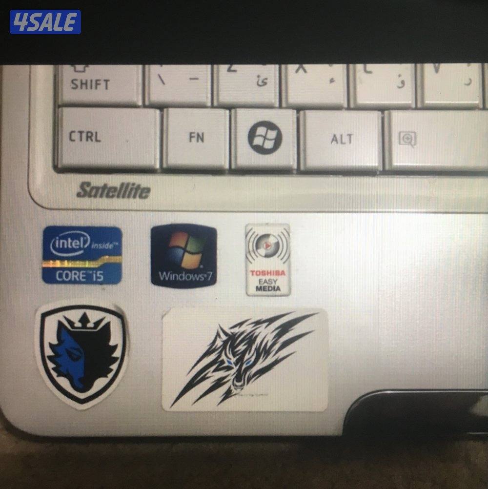 لابتوب توشيبا نظيف كور5 هارد500SSD5