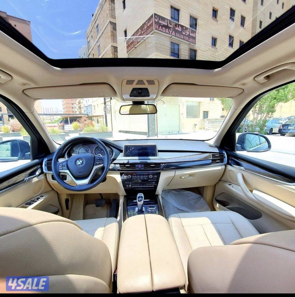 فرصة نادرة - ملف كامل بكل فواتير الوكالة - للبيع BMW X5 موديل 20144