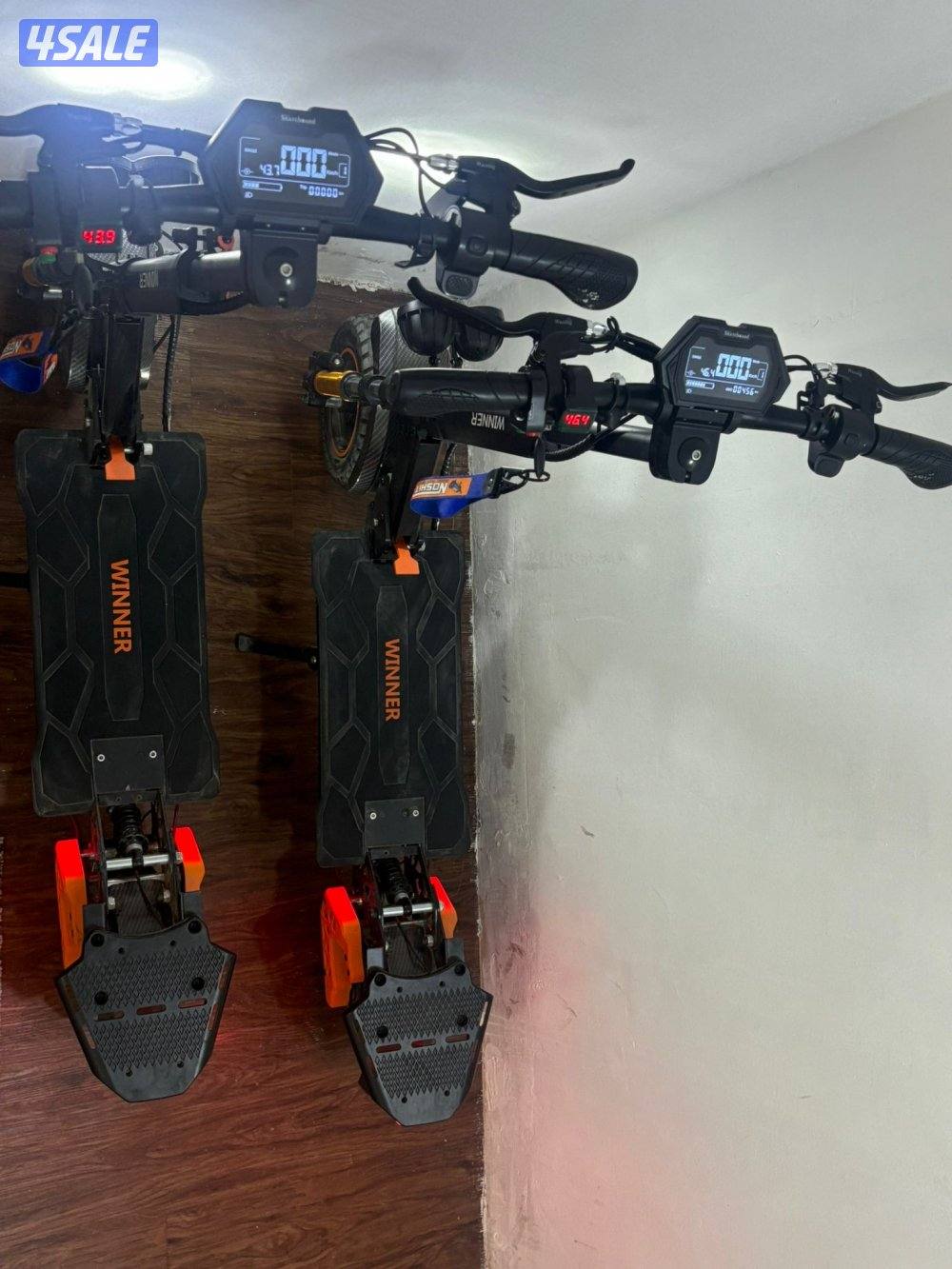 سكوترات ونر العدد اثنين شاري الحبة على 130 استعمل اسبوعين بالبيت فقط1