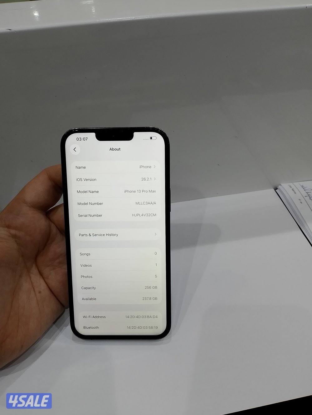 ايفون 13برو ماكس  جيجا 256. ذيتي3