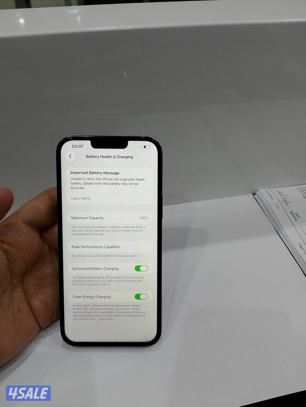 ايفون 13برو ماكس  جيجا 256. ذيتي6
