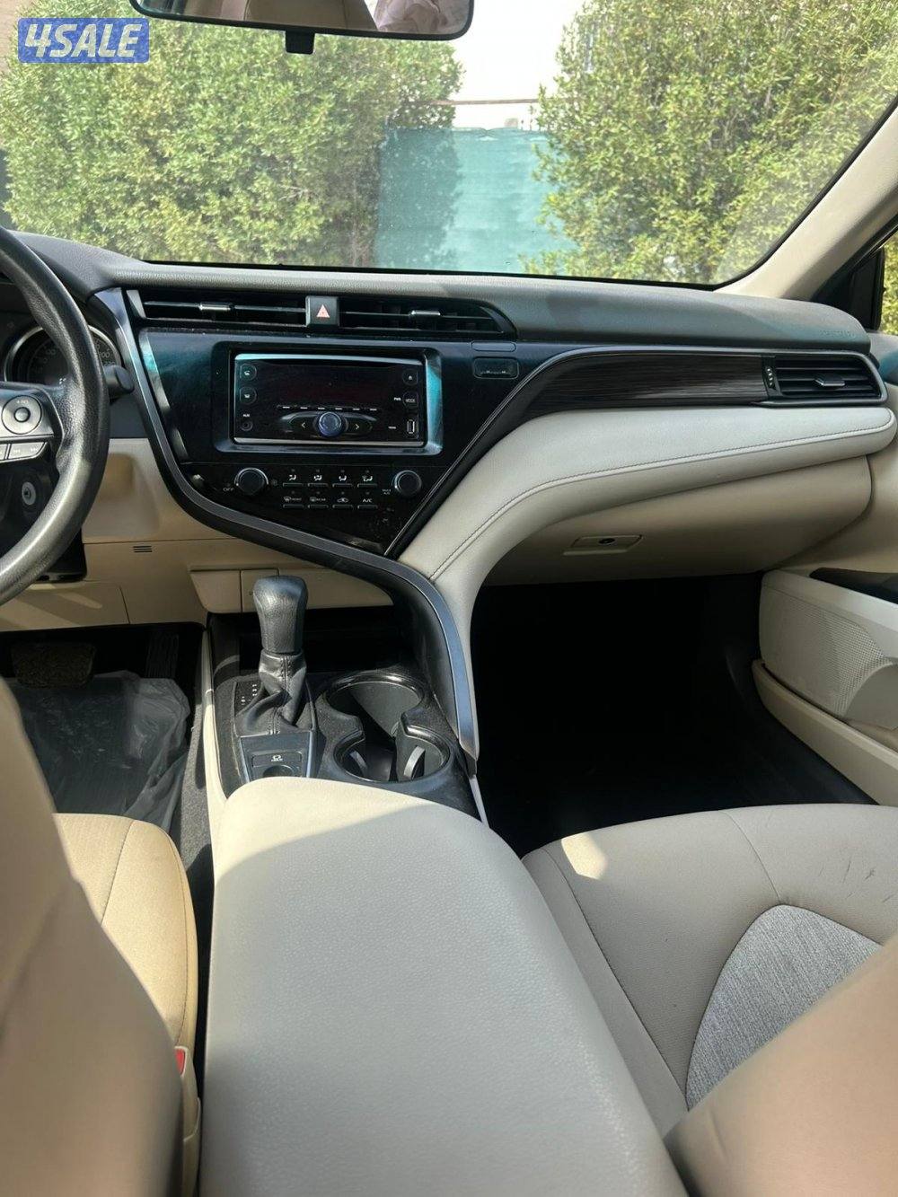 كامري 2019 صبغ الوكاله عدا قطعتين شرط الفحص9