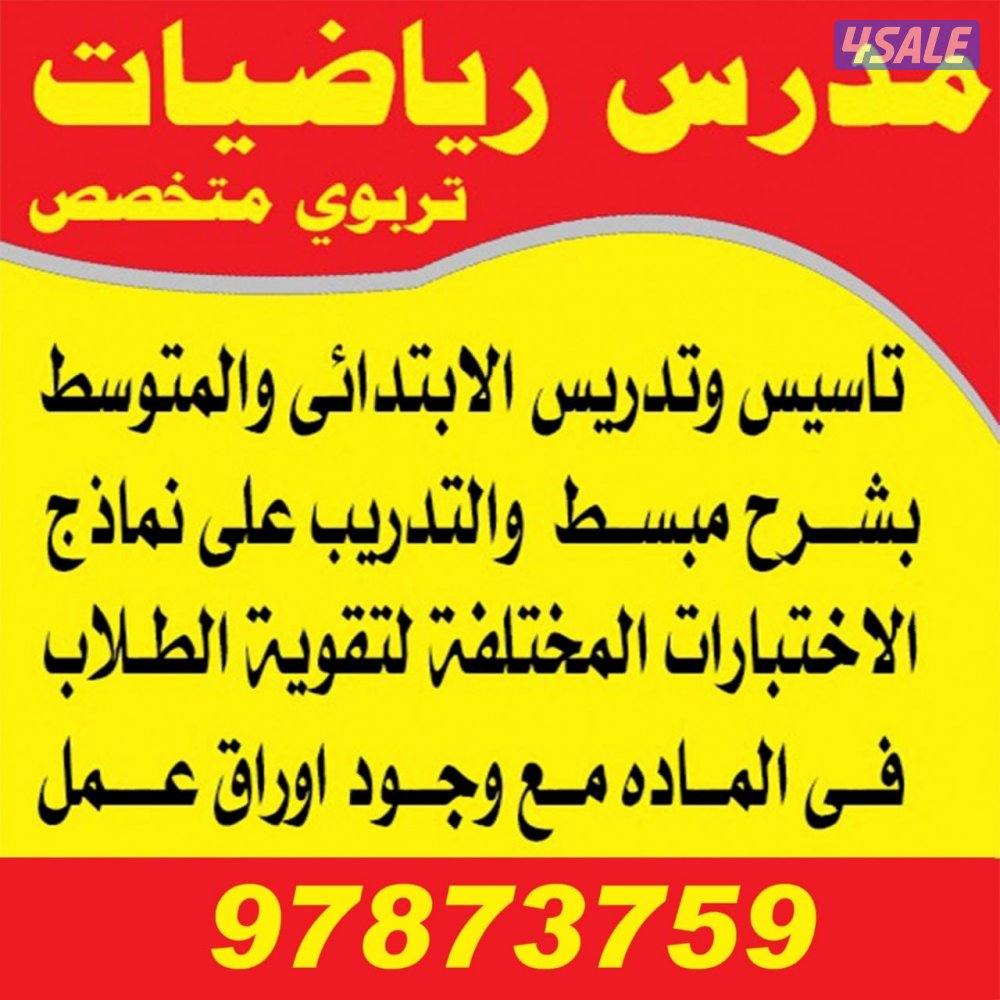 مدرس رياضيات تربوي0