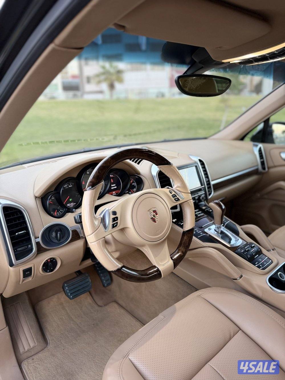 بورش كايين موديل 2013 صبغ وكالة كامل المواصفات عداد 180 الف شرط الفحص7