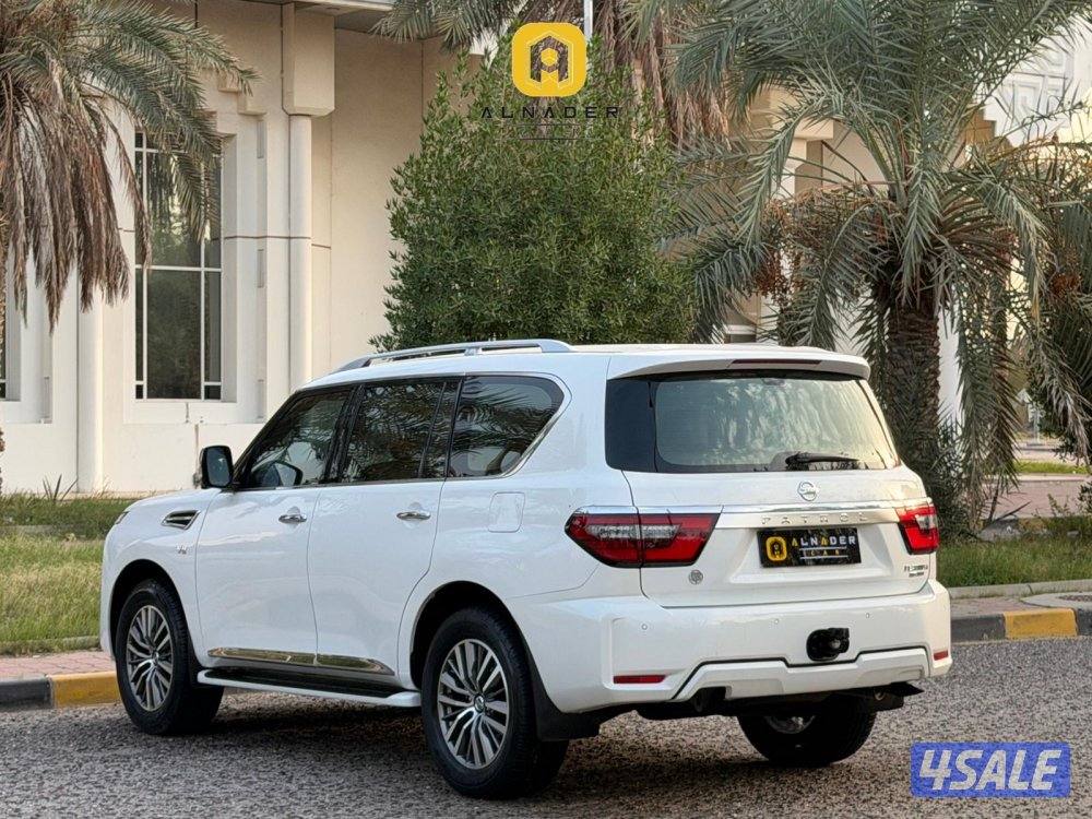 للبيع باترول بلاتينيوم V8 موديل 2020 وارد البابطين5