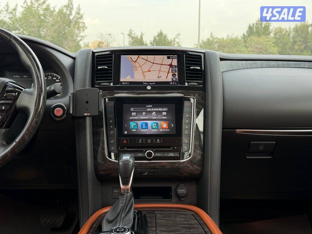 للبيع باترول بلاتينيوم V8 موديل 2020 وارد البابطين10