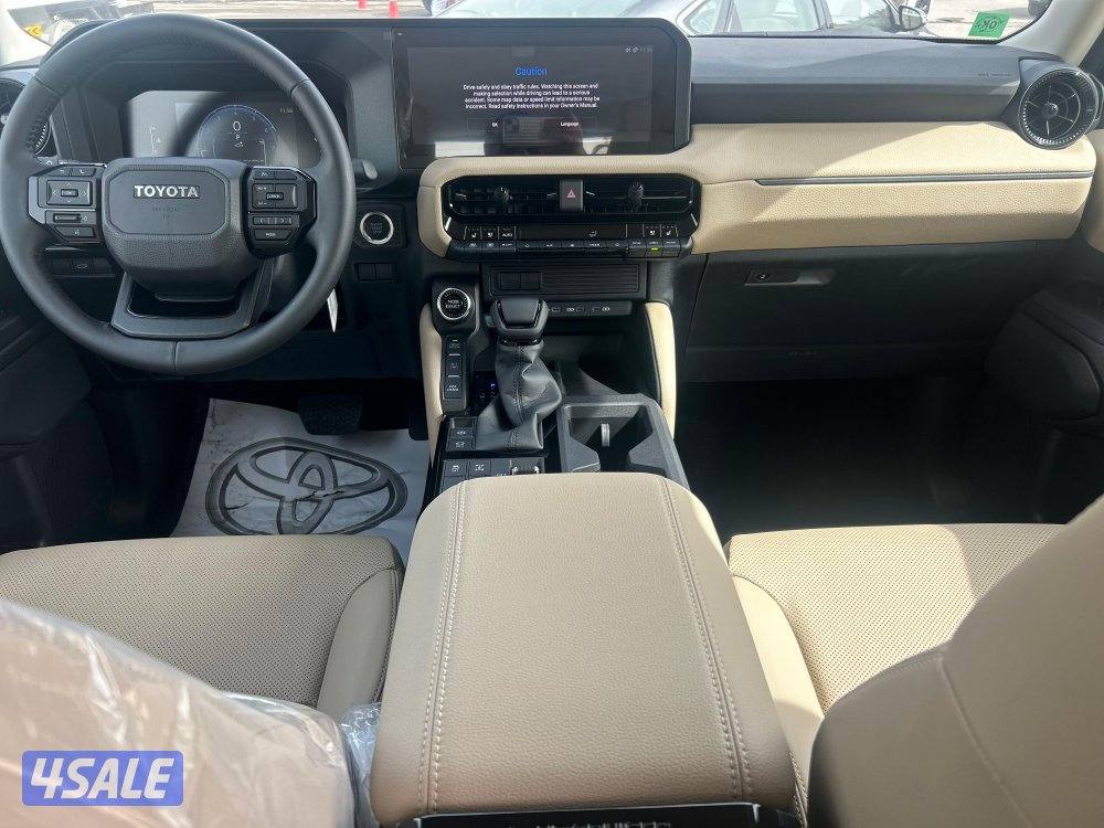 تويوتا برادوTURBO-V4.TX
موديل 2026
اصفار 
وارد الساير.شاشة8بوصة6