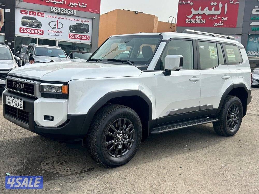 تويوتا برادوTURBO-V4.TX
موديل 2026
اصفار 
وارد الساير.شاشة8بوصة8