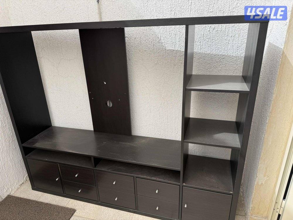 للبيع طاولة تلفزون + كراسي حديد6