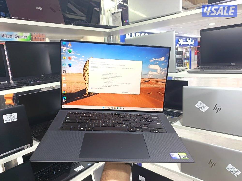 Dell precision 5560 cori i9 11TH touch screen 4k Ram 32 ddr4 Hard Rtx5