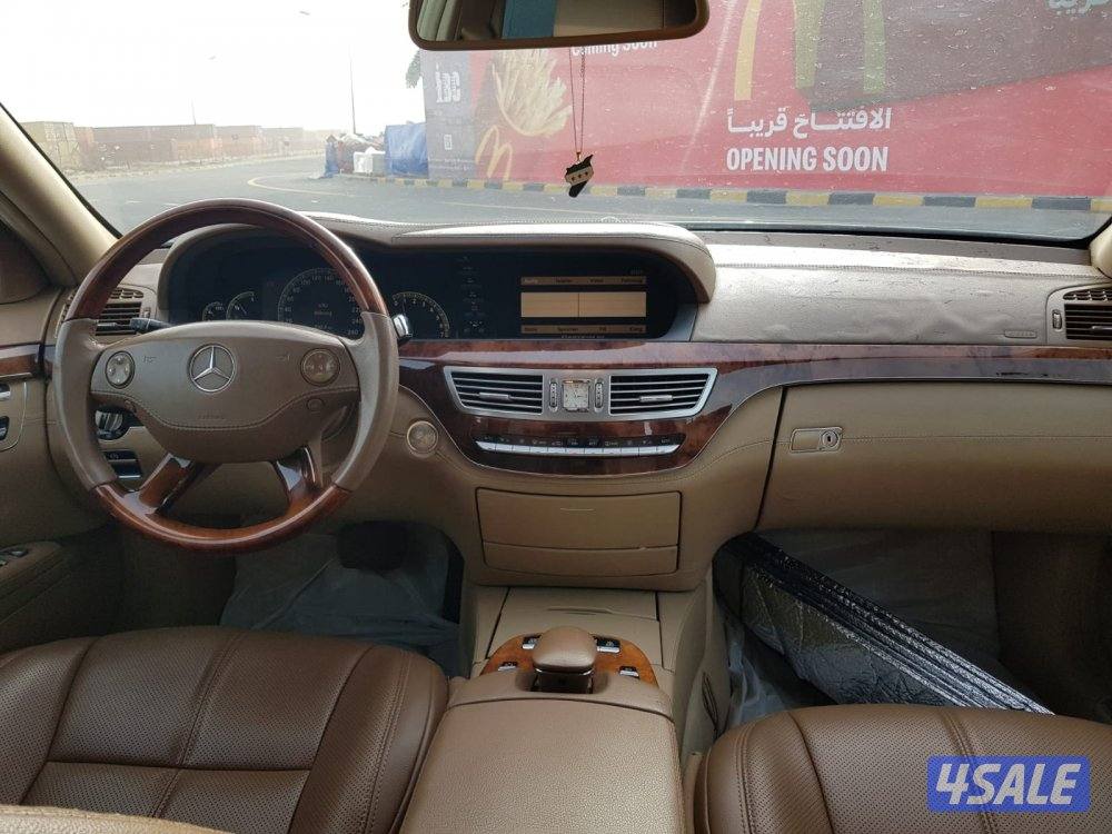 للبيع مرسيدس موديل 2008 حجم S350 شرط الفحص7