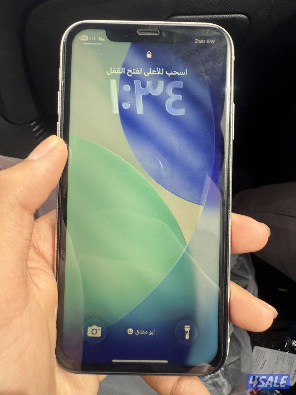 ايفون 11 عادي بطارية 84 الشاشة مبدلة فقط ممتاز لا يعلق ولا شي1