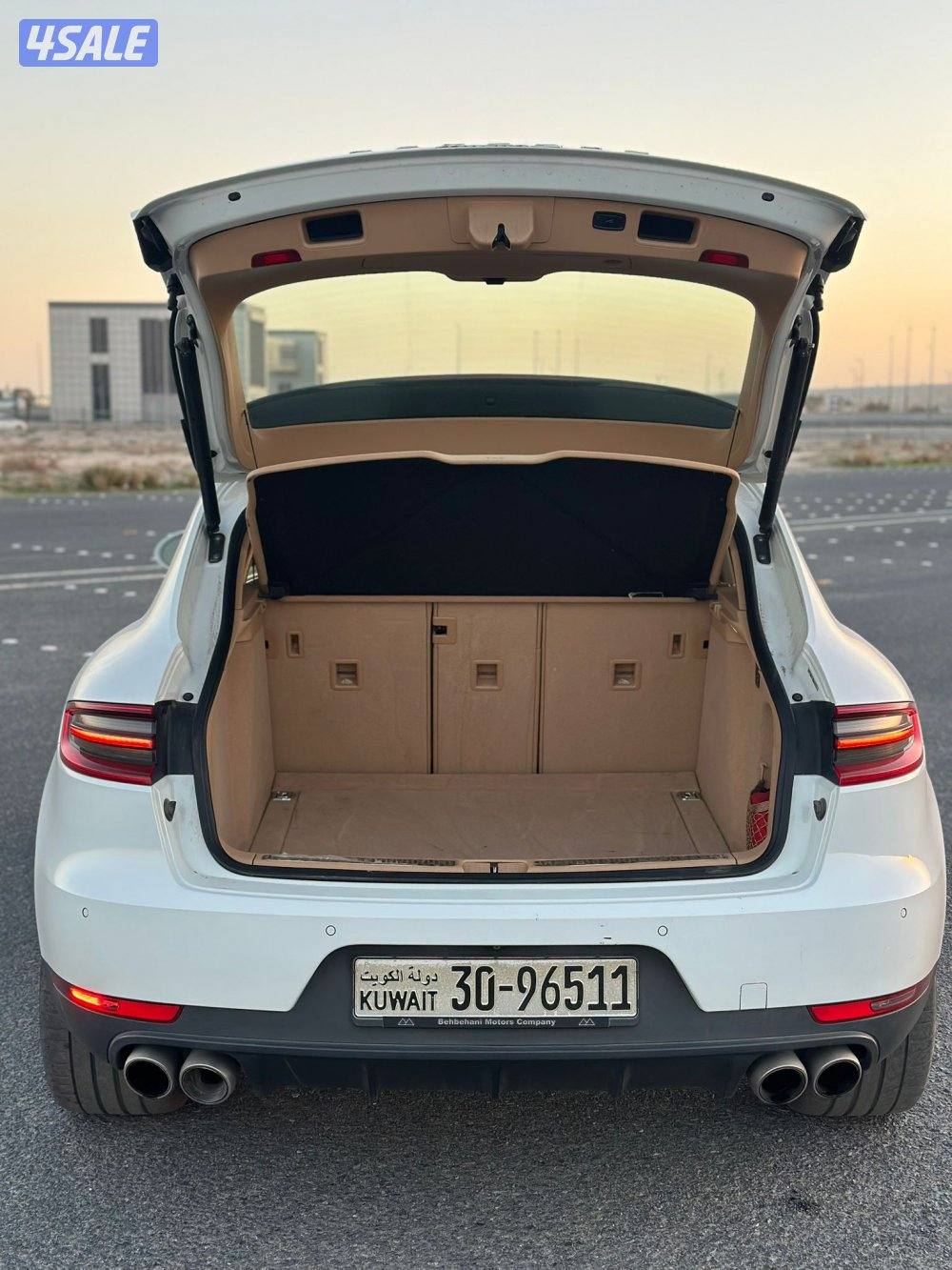 بورش ماكان موديل 2015 ابيض عداد 168 الف كامل المواصفات بانوراما5