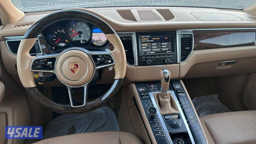 بورش ماكان موديل 2015 ابيض عداد 168 الف كامل المواصفات بانوراما8