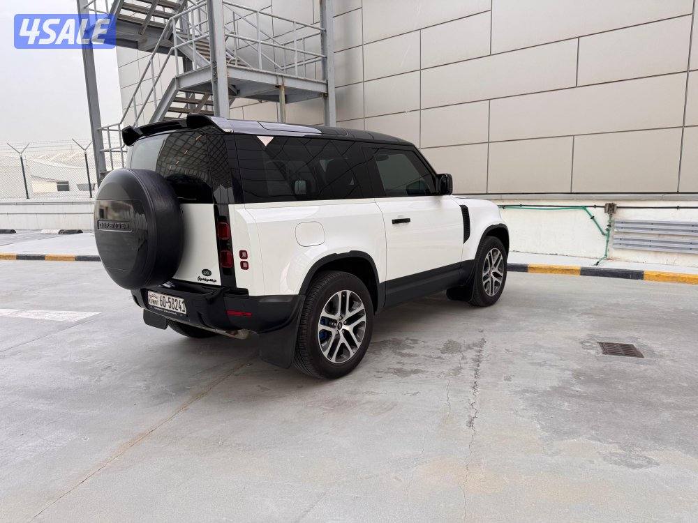 للبيع ديفندر باب واحد موديل 2022 الغانم صبغ الوكالة تحت الكفالة3