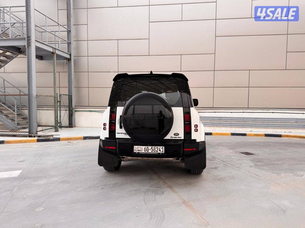 للبيع ديفندر باب واحد موديل 2022 الغانم صبغ الوكالة تحت الكفالة5