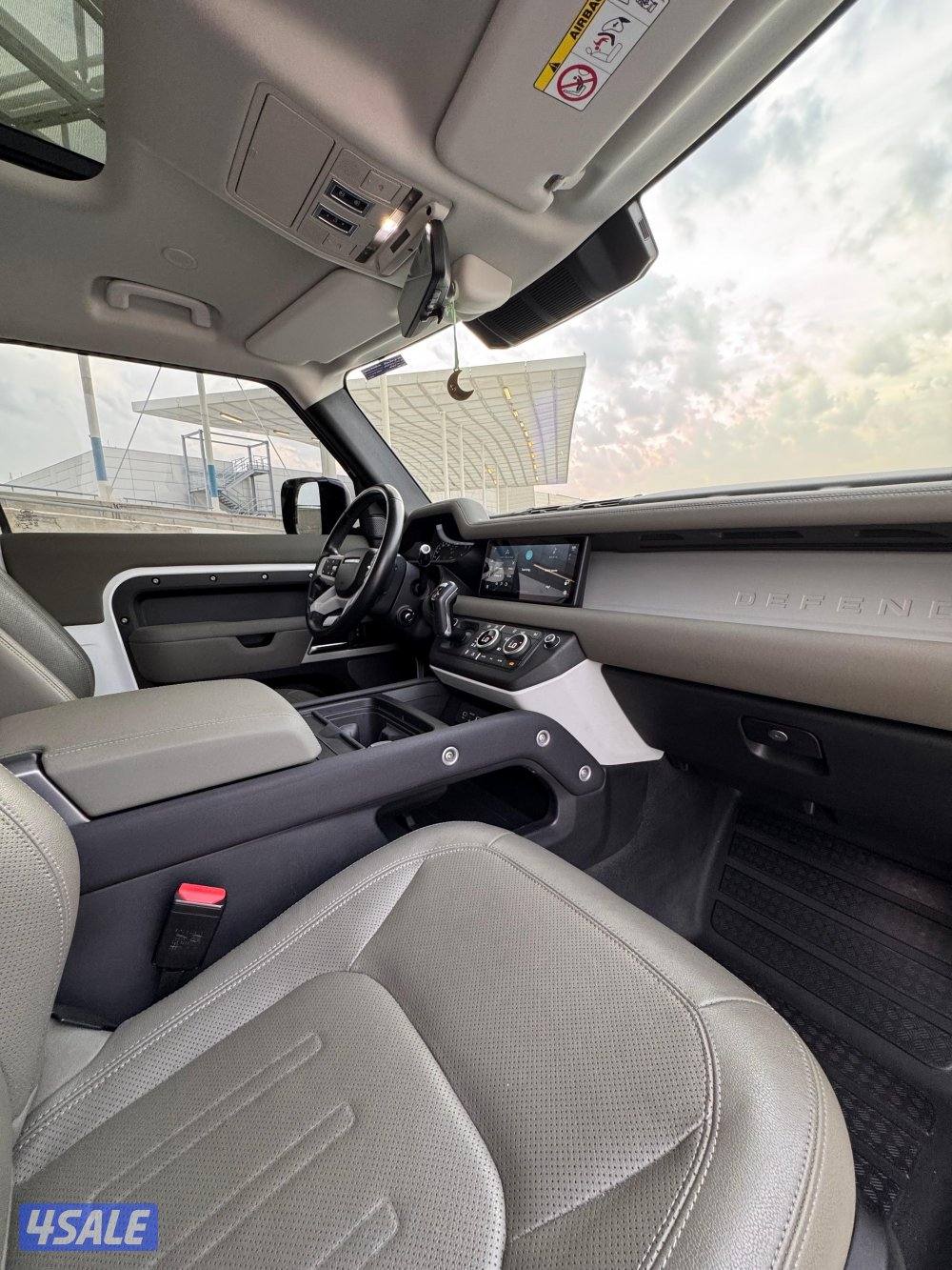 للبيع ديفندر باب واحد موديل 2022 الغانم صبغ الوكالة تحت الكفالة12