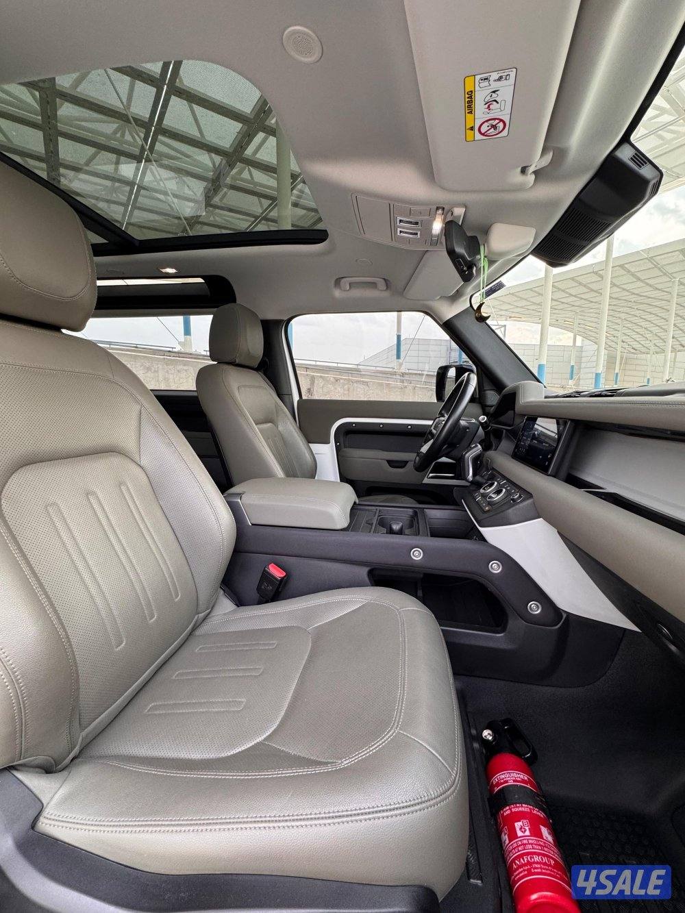 للبيع ديفندر باب واحد موديل 2022 الغانم صبغ الوكالة تحت الكفالة13